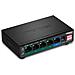 Switch di Rete Gigabit Ethernet (10/100/1000) Supporto Power over Ethernet (PoE) Nero - Foto miniatura 1