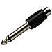 KHA4010 533 RCA 6.3mm Nero cavo di interfaccia e adattatore - Foto miniatura 1