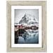 Oslo grey pine 13x18 Wood incl. Passepartout 175941 - Foto miniatura 1