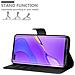 Custodia Compatibile Con Huawei Nova 7 Pro 5g In Nero Carbone - Coperchio Protettiva Con Chiusura Magnetica, Funzione Stand E Tasca Per Le Carte - Foto miniatura 3