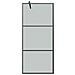 Parete Doccia Walk In 80x195 Cm In Vetro Scuro Esg Nero - Foto miniatura 3