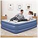 Materasso Ad Aria Tritech 2 Persone 203x152x61 Cm Blu E Grigio - Foto miniatura 1