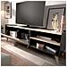 Mobile Porta Tv Asinara, Credenza Bassa Da Soggiorno, Madia Da Salotto Per Televisione, 155x43h47 Cm, Rovere E Antracite - Foto miniatura 4
