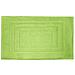 Tappeto Casa Bagno Morbido 50x65cm Tinta Unita 100% Cotone Modello Sophie Tappeto Verde Acido - Foto miniatura 1