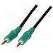 Tecline - Audiokabel - Mini-phone Stereo 3,5 Mm (m) Bis Mini-phone Stereo 3,5 Mm (m) - 3 M - Geformt (108896) - Foto miniatura 1