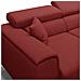 Fusion Divano 3 Sedute In Tessuto Smacchiabile T05 Rosso - Foto miniatura 3