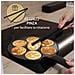 Padella per Pancakes Antiaderente con 7 Stampi | Diametro 26 cm | Ideale per tutti i Piani Cottura, Incluso Induzione | Manico Ergonomico Soft Touch | In Regalo Pinze da Cucina - Foto miniatura 2