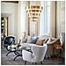 Lampadario Contemporaneo Echelon Acciaio Ottone Antico 8 Luci E14 - Foto miniatura 2