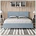 Letto Adele 170x190 Rete E Contenitore Azzurro - Foto miniatura 4