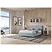 Letto Adele 170x190 Rete E Contenitore Azzurro - Foto miniatura 5