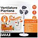 Ventilatore a Piantana 3in1 Base Rotonda 40 cm 50W - Foto miniatura 5