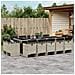 Set Da Pranzo Da Giardino 15 Pz Con Cuscini Grigio Polyrattan - Foto miniatura 1
