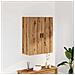 Mobile A Parete Rovere Artigianale 69,5x34x90 Cm - Foto miniatura 1