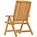 Lusso Casadino -  Sedie Da Giardino Reclinabili Con Cuscini 4 Pz In Legno Di Teak - Foto miniatura 6