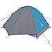 Tenda da Campeggio a Cupola per 3 Persone Blu Impermeabile - Foto miniatura 4