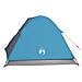 Tenda da Campeggio a Cupola per 3 Persone Blu Impermeabile - Foto miniatura 8