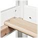 Giroletto con Tetto Bianco 80x200 cm Legno Massello Pino - Foto miniatura 9