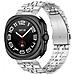 Cinturino In Acciaio A Sette Maglie Integrato Compatibile Con Samsung Galaxy Watch 8 Silver - Foto miniatura 2