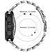 Cinturino In Acciaio A Sette Maglie Integrato Compatibile Con Samsung Galaxy Watch 8 Silver - Foto miniatura 3