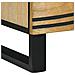 Mobile TV 100x33.5x46 cm in Legno Massello di Mango - Foto miniatura 8