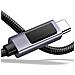 Cavo Usb-c A Usb-c Da 3a 60w Power Delivery 1 Metro, Nero - Foto miniatura 3