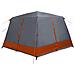 Tenda Capanna con tetto Grigio e arancione 400 x 350 x 212 cm - Foto miniatura 8
