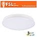 Plafoniera LED 18W Ø312*82mm - 3 in 1 CCT (3000-4000-6500K) IP44 - Foto miniatura 1