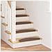 Tappetini per scale autoadesivi 15 pcs Marrone 65 x 21 x 4 cm - Foto miniatura 2