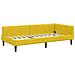 Struttura Letto Angolare con Materasso 2 pcs Giallo Velluto - Foto miniatura 6