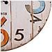 Orologio Da Parete In Legno Bianco 34x34x2cm - Foto miniatura 8