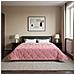 Duvet Invernale Rosa 240 x 260 cm Microfibra e Fleece Teddy - Foto miniatura 4