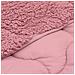 Duvet Invernale Rosa 240 x 260 cm Microfibra e Fleece Teddy - Foto miniatura 5