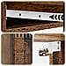 Tavolino da Parete Laterale Legno antico 87,5 x 34,5 x 17 cm - Foto miniatura 7