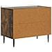 Armadio da Notte con cassetto Rovere Fumo 62 x 34,5 x 49,5 cm - Foto miniatura 6