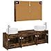 Set di mobili per il bagno 4 pcs Rovere Fumo - Foto miniatura 8