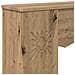 Cornice per camino Rovere Artigianale 102 x 20 x 102 cm - Foto miniatura 7