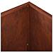 Vaso da giardino 2 pz Ruggine 80 x 50 x 50 cm Acciaio Corten - Foto miniatura 7