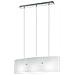 Lampadario portalume bianco Cm 63x20xH 120 Lampada 3xE27 da 60W - Foto miniatura 4