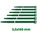 FASCETTE per Cablaggio Colore VERDE 140X3,6 Conf. 100 pz - Foto miniatura 3