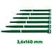 FASCETTE per Cablaggio Colore VERDE 140X3,6 Conf. 100 pz - Foto miniatura 4