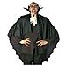 MANTELLO NERO DA VAMPIRO CON COLL. 100 cm - Foto miniatura 1