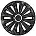 Copricerchi Auto Universali 15 Pollici Tech-one Trend Black 31582 - Foto miniatura 4
