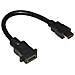 Adattatore Hdmi Maschio - Hdmi Maschio Connettore Inclinabile - Foto miniatura 1
