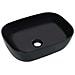 Lavandino 45,5x32x13 Cm In Ceramica Nero - Foto miniatura 1