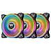 3xVentole per PC CL-F089-PL14SW-A 140 mm Colore d'Illuminazione Multi - Foto miniatura 1