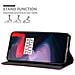 Custodia Compatibile Con One Plus 6 In Rosso Mela - Coperchio Protettiva Con Chiusura Magnetica, Funzione Stand E Tasca Per Le Carte - Foto miniatura 3