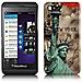 Custodia Compatibile Con Blackberry Z10 Con Stampa New York - Statua Della Libertà - Hard Case Coperchio Protettivo Con Design Alla Moda - Foto miniatura 1