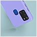 Cover Silicone Samsung Galaxy A21s Semi-rigida Opaca Soft Touch Viola - Foto miniatura 2
