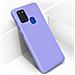 Cover Silicone Samsung Galaxy A21s Semi-rigida Opaca Soft Touch Viola - Foto miniatura 5