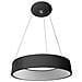 Sospensione Moderna A Led Nera, Bianco Caldo 3000k 1760lm - Foto miniatura 1